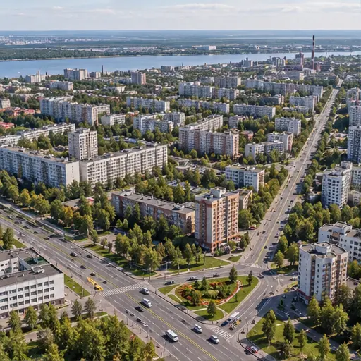 Нижнекамск на карте: ориентиры для первой прогулки