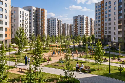 Жилищный план выполнен с превышением: введено 68,1 тысячи квадратных метров